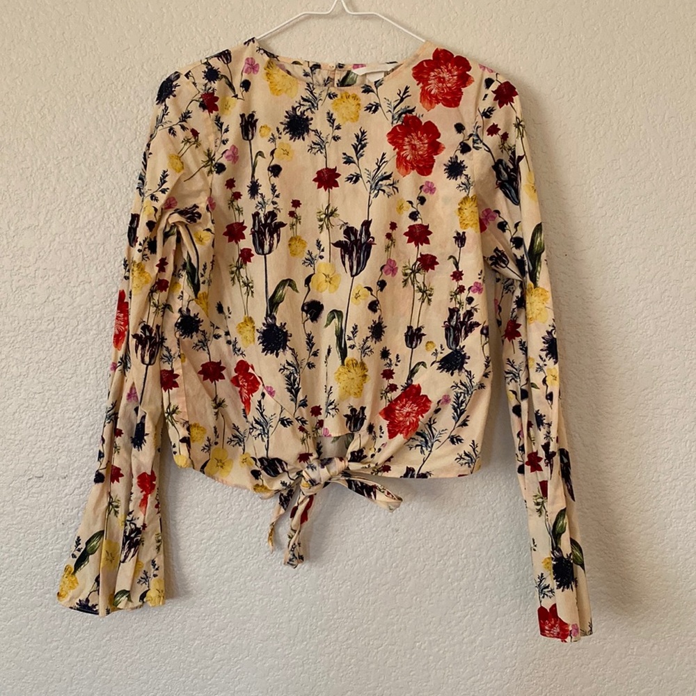 H&M Floral Print Blouse